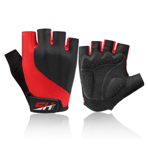 High Performance Cycling Gloves Gel Pad Cushioning Anti Slip Palm Mesh <b>Back</b> Breathable <b>Road</b> Bike Training Mitts Cycling Gloves - Product Image 1