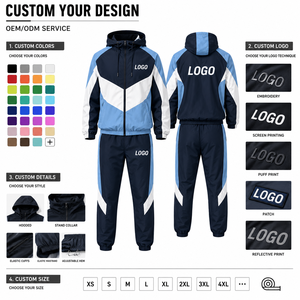 Chaqueta y Pantalones Deportivos Cortavientos para Hombre, Logotipo Personalizado Bordado, Chaqueta Ligera, Pantalones, Ropa Deportiva al por Mayor, Directo de Fábrica, Pedido al por Mayor, OEMX para Hombre - Product Image 5
