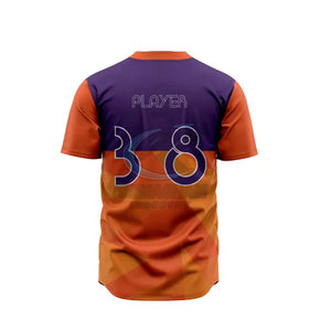 Uniformes de Béisbol de Poliéster Lisos, Transpirables, de Secado Rápido, Ligeros, Personalizables, de Alta Calidad, MOQ Bajo - Product Image 4