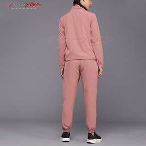 Ensemble de jogging deux pièces pour femme : pantalon taille élastique et veste ajustée pour l'entraînement (vente en gros) - Product Image 6