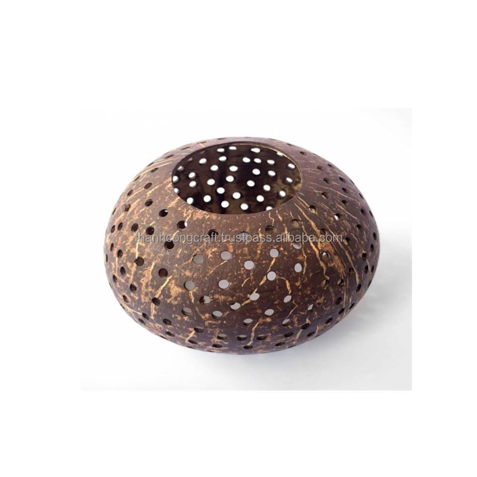 New 2021!!! Coconut shell candle holder unique design and cheap price