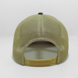 Vietnam Factory Custom Mesh Trucker <b>Hats</b> 6-Panel Embroidery Logo Cap with Sweatband for Daily Wear - Product Image 5