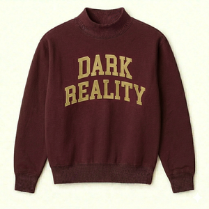 Everyday Comfort Mockneck Sweatshirt Oversized Fit Cotton Fleece Pullover Warm Winter Casual Streetwear Soft Top - Product Image 1