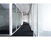 Chambre insonorisée transparente murale de style moderne Prix Fabrication de meubles Cloison de bureau