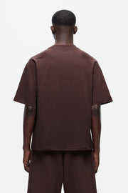 Camiseta de Hombre, Color Marrón, Corte Regular, 100% Algodón, Manga Corta, Estilo Casual, Ecológica, de Secado Rápido y Transpirable - Product Image 6