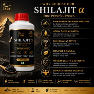 Résine de Shilajit de l'Himalaya 100 % authentique, provenant des montagnes de haute altitude, pour la force, l'endurance et le soutien quotidien au bien-être. - Product Image 2
