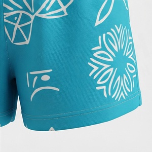 Conjunto de 2 Piezas para Mujer, Camiseta de Manga Corta y Pantalones Cortos con Estampado Floral, Cuello Redondo, Casual, por Encima de la Rodilla, Corte Regular, para Primavera/Verano - Product Image 6