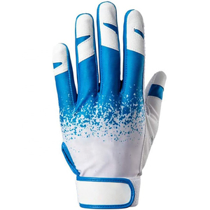 Gants de frappe de baseball en cuir personnalisés, design OEM, durables, légers, avec logo, couleurs et tailles sur mesure - Product Image 5