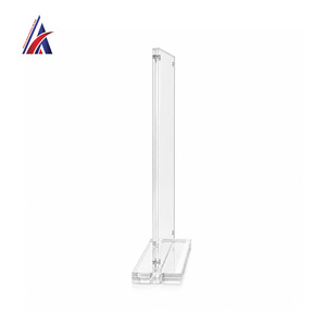 Support de table magnétique en acrylique transparent pour menu A4, double face, pour affichage sur bureau, fabriqué en Malaisie - Product Image 2