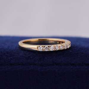 Anillo de Oro Rosa de 9K con Diamante Cultivado en Laboratorio con Certificación IGI, Corte Brillante CVD, Diseño Étnico, Chapado en Oro, VS1, Color F, Joyería Fina para Mujer - Product Image 6