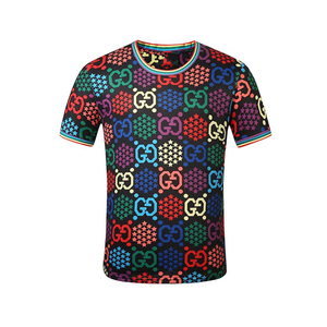 เสื้อยืดผู้ชายแฟชั่นฤดูร้อน ผ้าฝ้ายถัก 100% พิมพ์ลายแบบซับลิเมชั่น ขายดีที่สุด สวมใส่สบาย ระบายอากาศได้ดี คุณภาพสูง รับสั่งทำ - Product Image 3