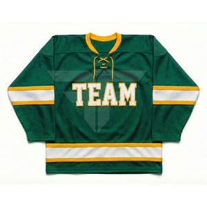 Maillots de hockey sur glace unisexes pour adultes, style streetwear, hip-hop, en tissu mesh polyester sublimé, respirant - Product Image 4