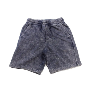 Pantalones Cortos Deportivos para Hombre, Personalizados con Logotipo, Color Lavado al Ácido, 100% Poliéster, Secado Rápido, Transpirables, Cintura Elástica, Casuales de Verano, Talla XS - Product Image 1