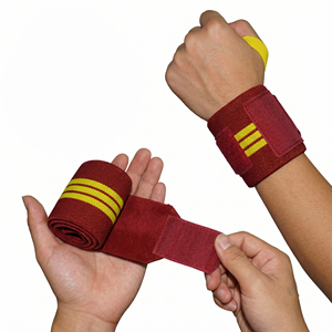 สายรัดข้อมือปรับระดับได้พร้อมตัวล็อคแบบตะขอและห่วงสำหรับนิ้วโป้ง สายรัดข้อมือสำหรับยกน้ำหนัก สายรัดข้อมือสำหรับออกกำลังกายแบบดึงขึ้น ใช้ได้ทั้งชายและหญิง - Product Image 6