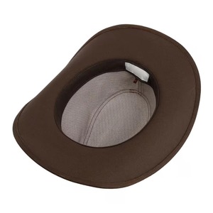 Cinta para sombrero estilo casual vaquero occidental para exteriores, de 1.25x21 pulgadas, con cuentas de semilla, nudos de cuero y cuentas de metal/plástico, unisex para adultos - Product Image 6