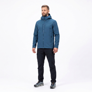 Chaquetas con capucha personalizadas para hombre, de softshell, cortavientos, de secado rápido, para golf, correr, chaqueta cortavientos para actividades al aire libre. - Product Image 5