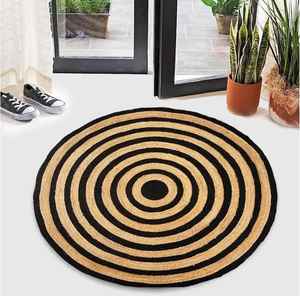 Hand Braided Eco Carpet made of 100% Jute Soft & Durable Area <b>Rugs</b> for Bedroom & Living Room - Product Image 5