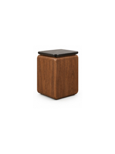 Meuble de salle de bain moderne en bois de haute qualité avec dessus noir, 2 tiroirs, coins arrondis, unité de rangement - Product Image 6
