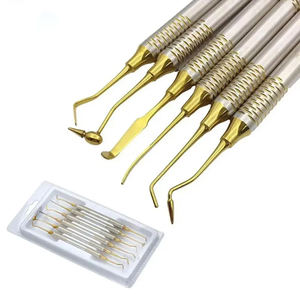 6pc Set Dental Composite Filling <b>Instruments</b> Dental Scaler Kit Plastic Dental Set Surgical <b>Instruments</b> By Grip Surgical - Product Image 4