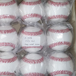 New Customized Logo Leather Customize Colorful Baseball Ball <b>Cheap</b> Price Practice and Training Baseball Sport Team Baseball Ball - Product Image 5