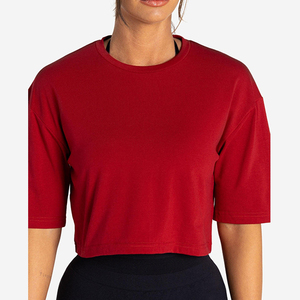 Camiseta Deportiva de Último Diseño, Corte Regular, Manga Corta, Transpirable, para Entrenamiento, Camisetas de Gimnasio para Mujer - Product Image 6