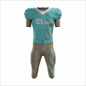 Camiseta de Fútbol Americano de Primera Calidad American End Zone Excellence, Camiseta Deportiva de Alto Rendimiento American Blitz Warrior Elite - Product Image 1