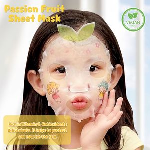 Masque en feuille hydratant pour le visage, peau normale, origine coréenne, fruit de la passion - Product Image 5