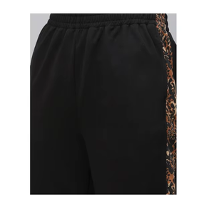 Conjunto Deportivo de Mujer con Estampado de Leopardo, Sudadera Larga Informal, Pantalones Deportivos, Cuello Redondo, Cintura Elástica, Bolsillos Laterales, Ropa de Otoño - Product Image 5