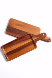 Grande planche à découper en bois faite à la main, planche à découper en bois massif naturel pour légumes, fruits, viande, pain, fromage et cuisine - Product Image 3