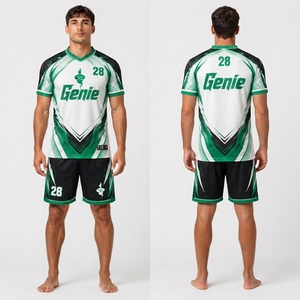 Uniformes Deportivos Personalizados por Sublimación, Hechos con Material Ligero de Secado Rápido para Escuelas, Clubes, Academias, Uniformes de Fútbol, Entrenamiento - Product Image 4