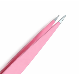 Stainless Steel Eyebrow Tweezers <b>Pointed</b> Tip Hair <b>Removal</b> Tweezers - Product Image 2