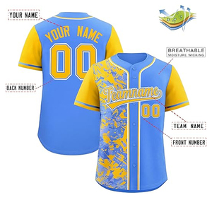 Maillot de baseball en polyester respirant à séchage rapide pour hommes, personnalisable en gros, avec impression par sublimation, fabrication OEM disponible - Product Image 6