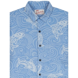 Camisa estampada para hombre, corte relajado, tela suave, top informal para uso diario - Product Image 3