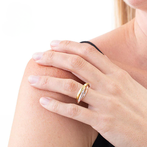 18k Gold Filled Plated D Color Round <b>Cushion</b> Lab Grown Diamond Fine <b>Ring</b> Filled Diamond Enhancement Unisex Anniversary Gift Band - Product Image 5