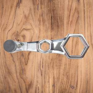 Reversible Ratchet Bit-Holder Handle 3-IN-1 72T with Disc & 2 Box-end <b>Spanner</b> - Product Image 1