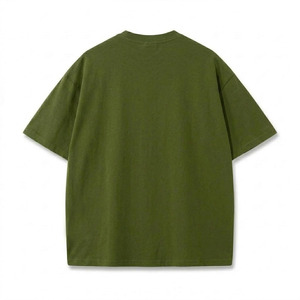 เสื้อยืดผู้ชายทรงเข้ารูปลำลอง น้ำหนัก 150 กรัม ลายเสือดาว พิมพ์ซิลค์สกรีน ปักลาย ผ้าฝ้าย 100% แขนสั้น ป้องกันขนร่วง - Product Image 3