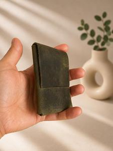 Custom Genuine Leather <b>Card</b> Holder RFID Blocking Pocket Credit <b>Card</b> Case Luxury Slim Business <b>Card</b> <b>Wallet</b> LCH-0169 - Product Image 4