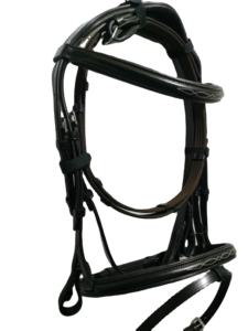 Bride de cheval en cuir véritable PVC de haute qualité conception personnalisée corde licou vente en gros à bas prix - Product Image 4