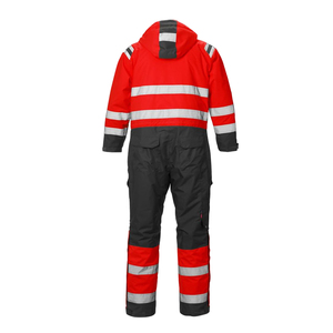Overol Impermeable Resistente al Fuego FR para Hombre, Ropa de Trabajo Reflectante de Alta Visibilidad, Ropa de Seguridad Industrial, Uniforme de Protección ANSI/ISEA107 - Product Image 3