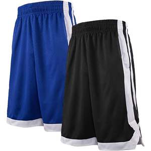 2025 Short de basket-ball en maille athlétique active de 7 pouces pour hommes avec poches Short d'entraînement 2 tons pour adultes - Product Image 4