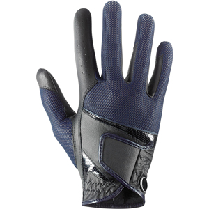 Leather Anti Slip Riding Gloves Breathable Grip Flexible Durable Lightweight Stylish Secure <b>Equestrian</b> Outdoor Training Use - Product Image 1