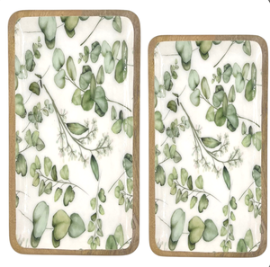 Bandeja de servicio de té y café con estampado esmaltado, precio mayorista, multifunción para decoración del hogar y cocina, ideal para servir la cena en Vietnam, al mejor precio. - Product Image 4