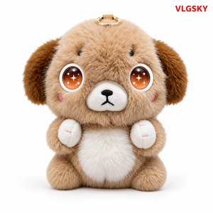 VLGSKY Perro de Peluche Interactivo con IA, Colgante para Bolso, 66 Idiomas, Ojos con Pantalla Expresiva, Recargable por USB, Regalo al por Mayor - Product Image 4