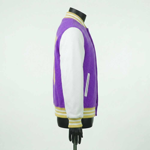 เสื้อแจ็คเก็ตวาร์ซิตี้สำหรับผู้ชายแบบสั่งทำพิเศษ ออกแบบเองได้ สำหรับฤดูหนาว แขนยาว คุณภาพสูง ขายส่ง ดีไซน์สวยที่สุด - Product Image 5