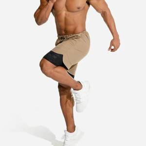 Shorts d'entraînement antibactériens pour hommes, tissu résistant aux odeurs, tenue de sport haute performance pour la salle de sport et l'entraînement - Product Image 1
