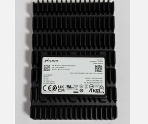 マイクロン 7500 PRO 3.84TB U.3 NVMe Gen4 2.5インチ MTFDKCC3T8TGP-1BK1DABYY ソリッドステートドライブ用 エンタープライズSSD - Product Image 1