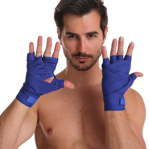 Vendas de Muñeca Profesionales para Kickboxing, Protección Duradera para las Manos en Deportes de Combate, Vendas de Boxeo de Algodón Premium - Product Image 3