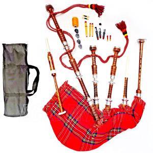 Gaitas Escocesas de Madera de Palisandro de Alta Calidad para Bandas de Marcha, Ceremonias y Prácticas, Hechas a Mano por GNG IMPEX - Product Image 6