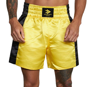 Pantalones Cortos de Muay Thai para Uso en Exteriores, Precio al por Mayor, Nuevo Stock, MOQ Bajo, Ligeros, Ecológicos, Transpirables, Personalizables para Hombre - Product Image 1