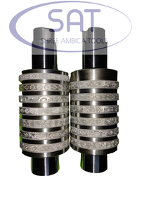 SAT Jewelry Gold Silver Embossed <b>Texture</b> Design <b>Roller</b> Pebble Pattern Design <b>Roller</b> for Rolling Machine Jordan USA Malaysia Peru - Product Image 3